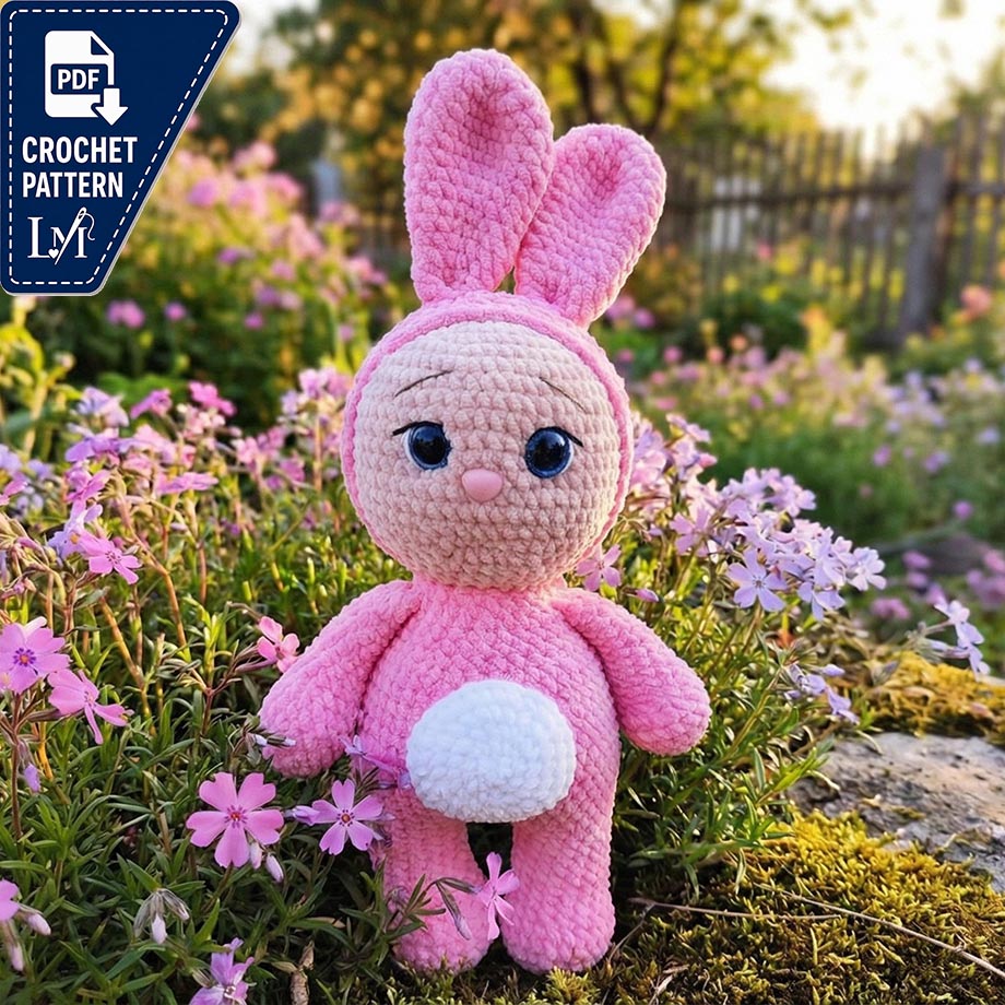 Bunny Doll Crochet Pattern Designs for Handmade Keepsakes 4